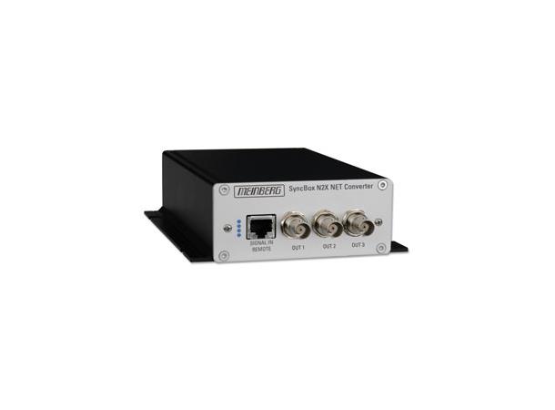 Meinberg SyncBox/N2X/PP-3/DC/HS PTP/NTP Client. Incl. 1x5 pin DFK, DIN ...
