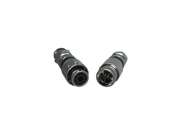 InstrumEx M20 Bulkh. P1-4x1.5-2.5 socket 1m cable - 4 pins term. - SS316